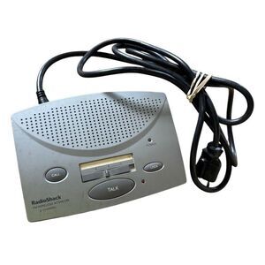 Radio Shack FM Wireless 3-Channel Intercom Model 43-3105A *Read*